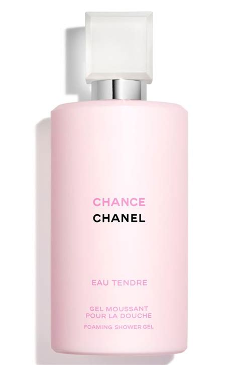 chanel chance eau tendre foaming shower gel 200ml|chanel coco mademoiselle bath powder.